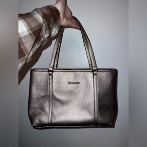 Gold Shoulder Purse, Brand New, Never used, 5 pockets on inside, One outside